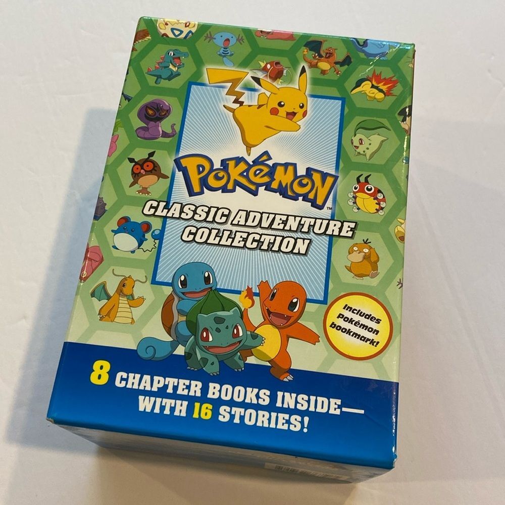 Pokémon Classic Adventure Collection — 8-Book Chapter Book Set